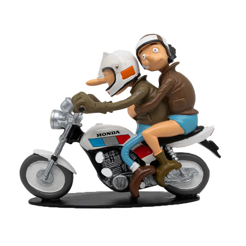 HONDA 125 SL Joe Bar Team figurine moto résine
