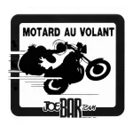 Sticker "Motard au volant" Joe Bar Team