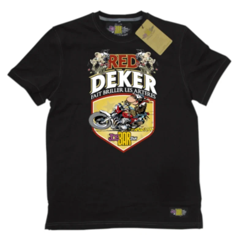 Tee-shirt homme Joe Bar Team Red Deker noir