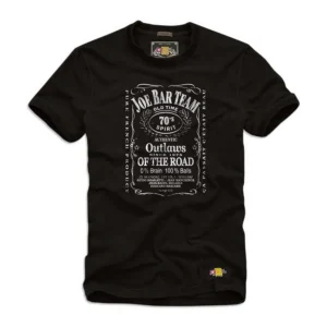 Tee-shirt homme Joe Bar Team vintage Outlaws noir