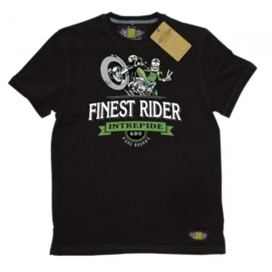 Tee-shirt homme Joe Bar Team Finest Rider noir