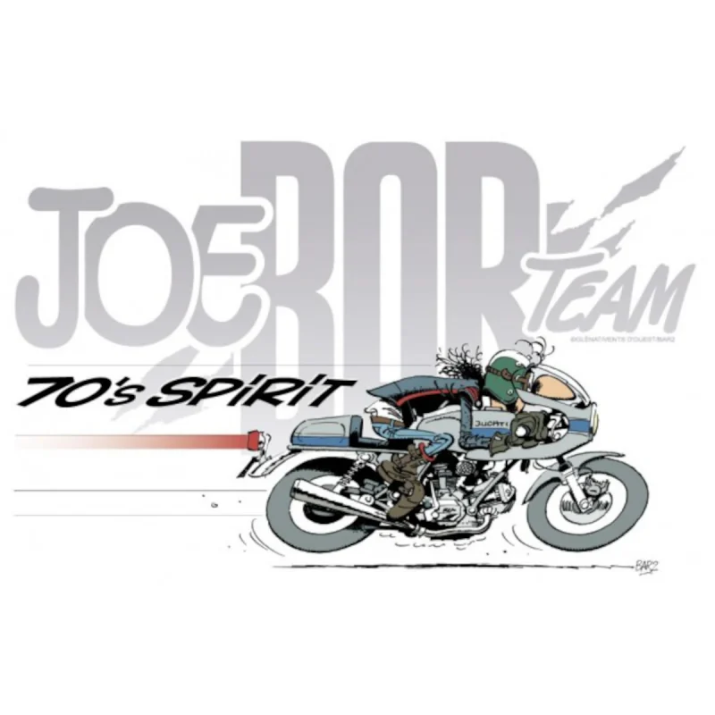 Tee-shirt homme Joe Bar Team Ducat' Spirit détail