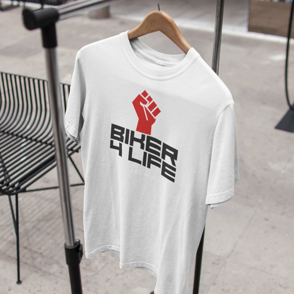 Tee-shirt moto écru homme - DistriCenter