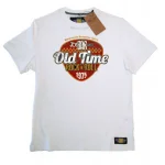 Tee-shirt homme Joe Bar Team Old Time blanc