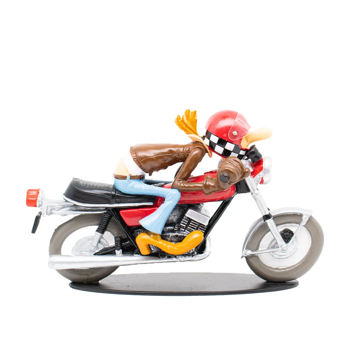 Figurine en résine Joe Bar Team moto YAMAHA 350 rdlc