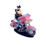 Figurine Joe Bar Team Mimile Wokee sur la Harley Davidson 1200 - Figurine N°39 - série 1