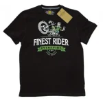 Tee-shirt homme Joe Bar Team Finest Rider noir