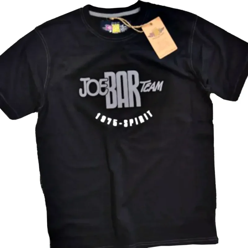 Tee-shirt homme Joe Bar Team vintage noir Rock'n Roll