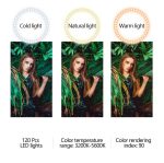 Ring Light LED 10 pouces pour motards – Éclairage vidéo moto & réseaux sociaux