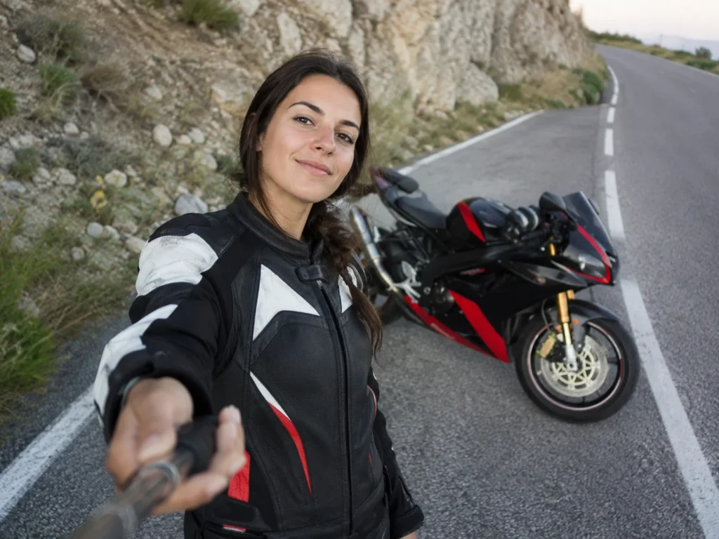 Perche à Selfie Télescopique pour Motards